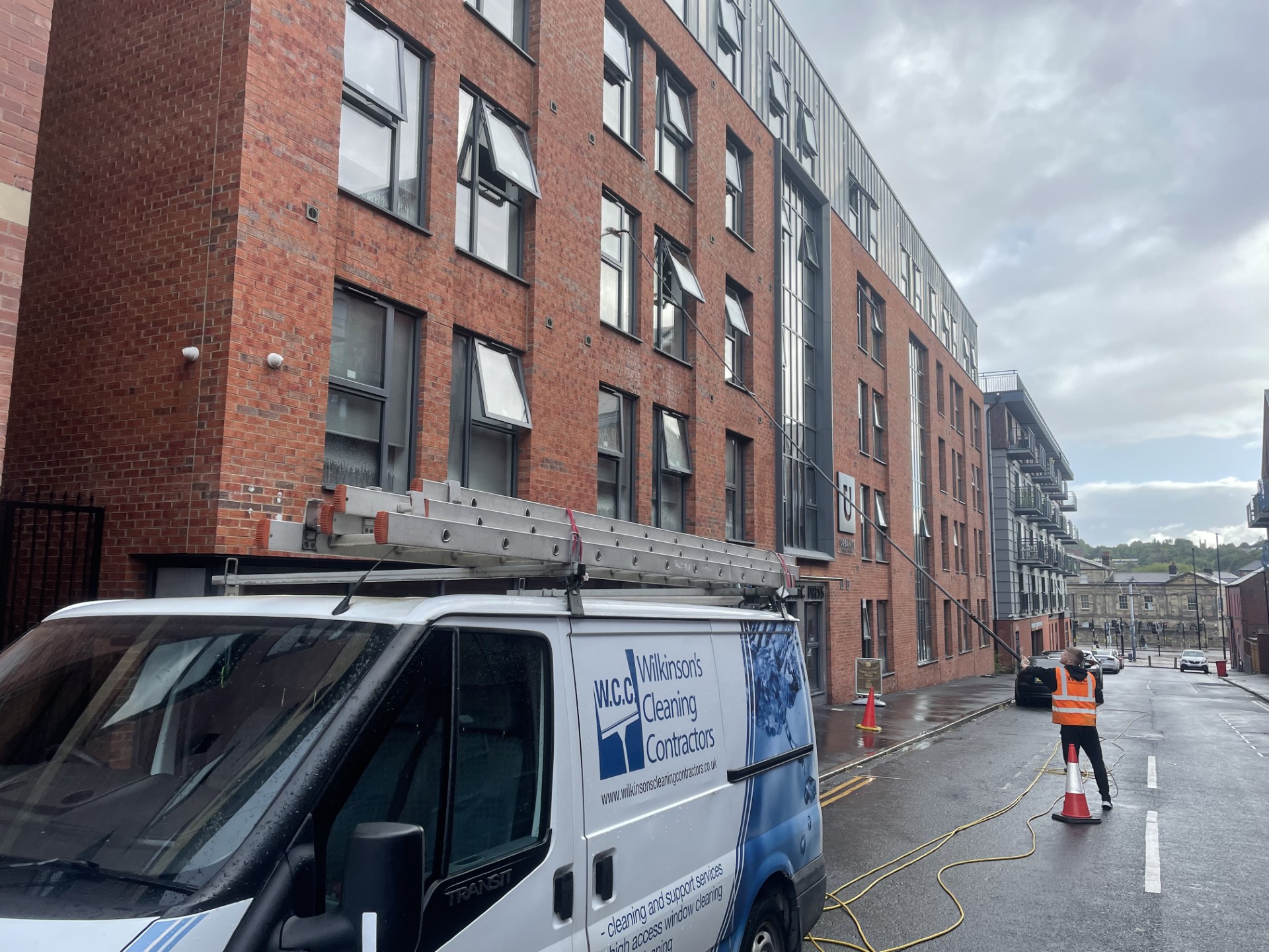 WCC Wilkinson's Cleaning Contractors Van York